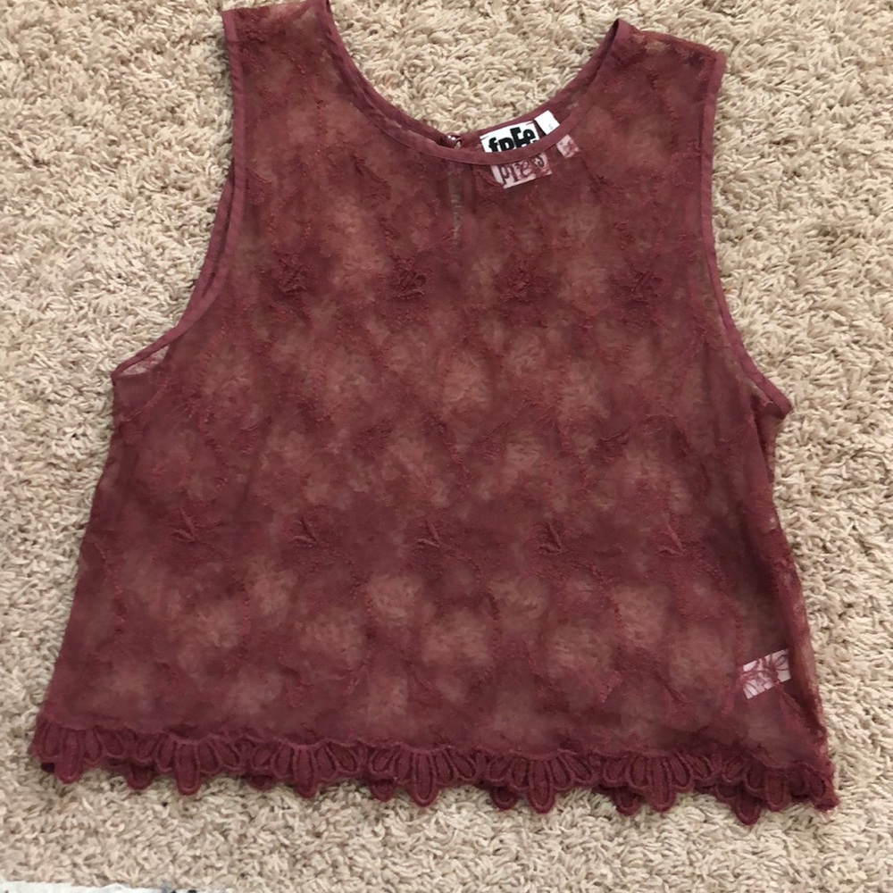 lace tank top